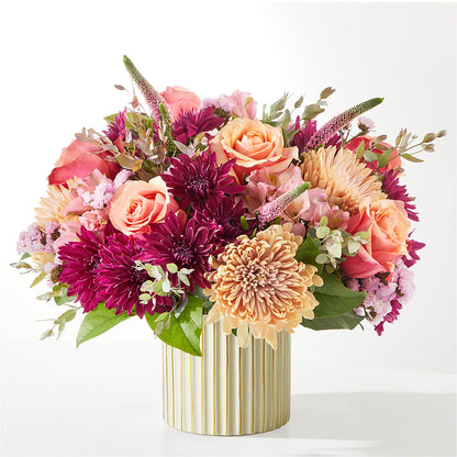 Berry Cobbler Bouquet with Ivory Vase –  Thompson Country Florist, Wintersville OH