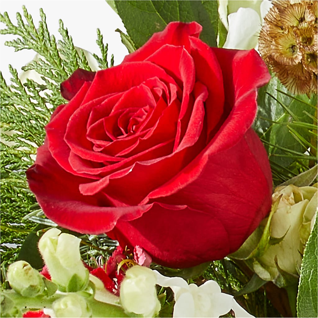 Deck the Halls Bouquet –  Thompson Country Florist, Wintersville OH