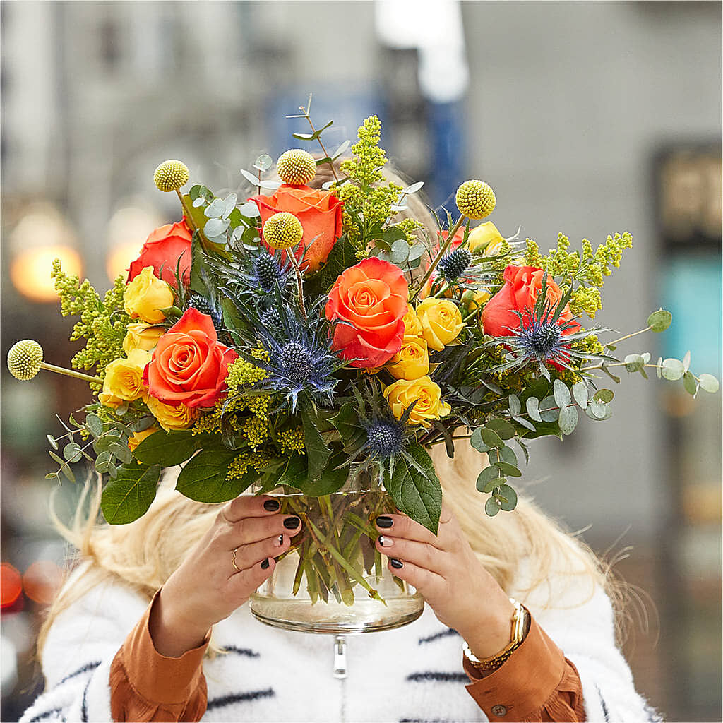 Disco Bouquet –  Thompson Country Florist, Wintersville OH