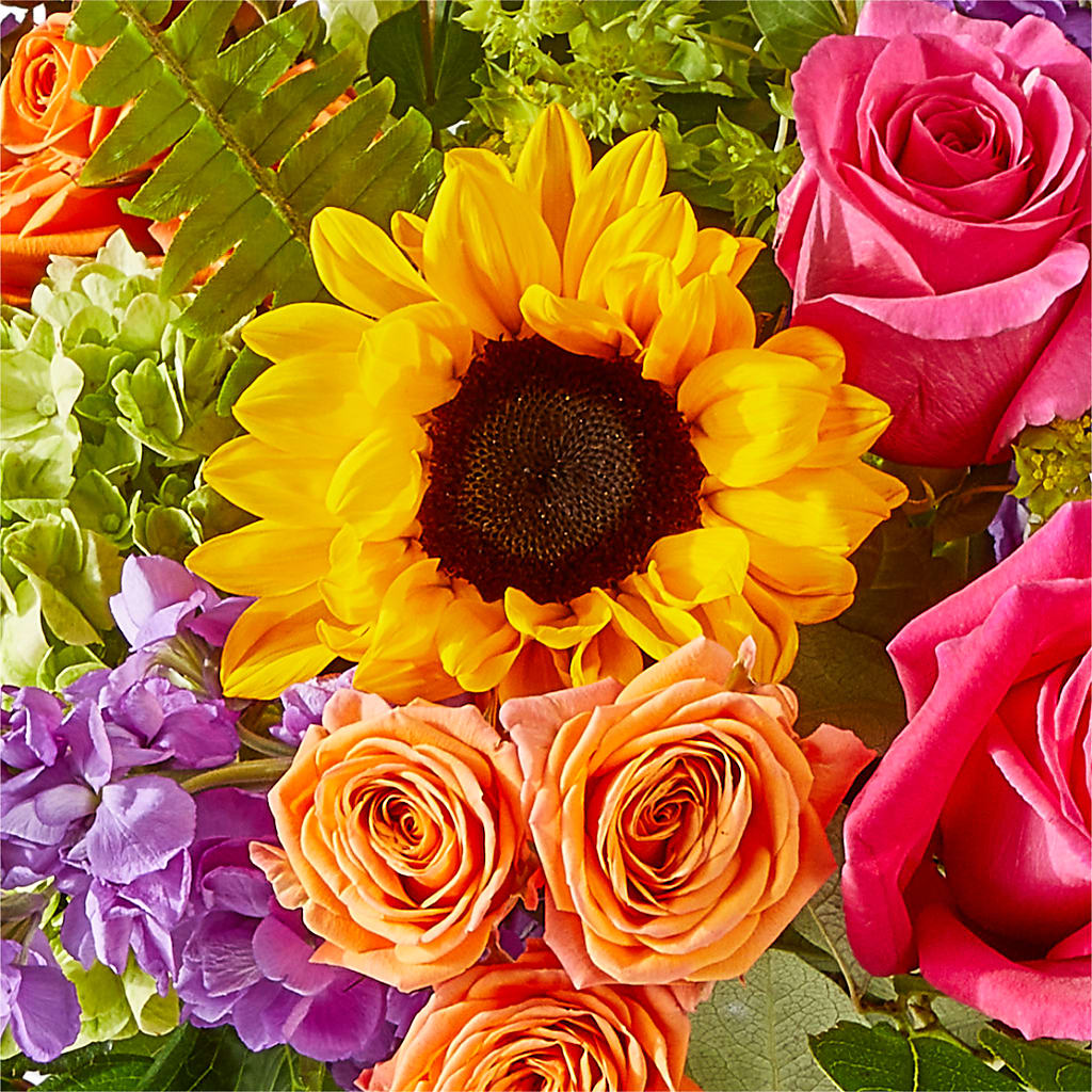 Vibrant Greetings Bouquet –  Thompson Country Florist, Wintersville OH