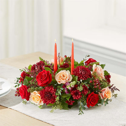 Most Thankful Centerpiece –  Thompson Country Florist, Wintersville OH