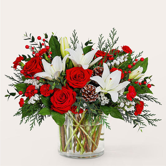 Best in Snow Bouquet –  Thompson Country Florist, Wintersville OH