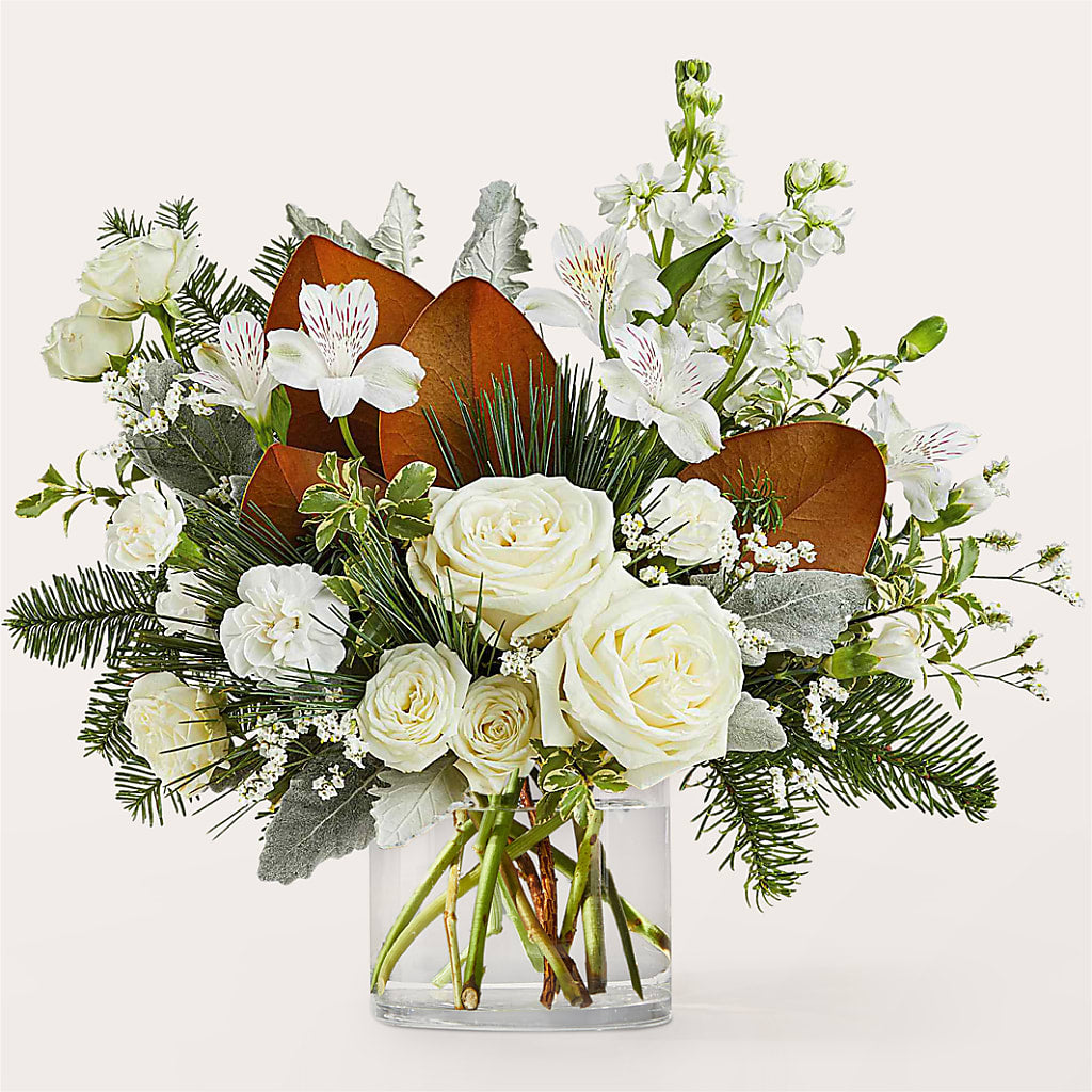 Fresh Snowfall Bouquet –  Thompson Country Florist, Wintersville OH