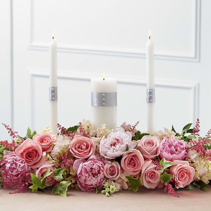 Worldwide Romance Unity Candle Arrangement –  Thompson Country Florist, Wintersville OH