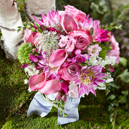 Pink Profusion Bouquet –  Thompson Country Florist, Wintersville OH