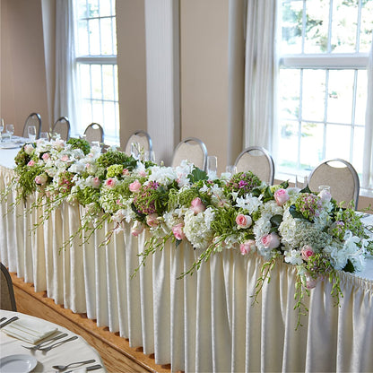 State of Joy Head Table Arrangement –  Thompson Country Florist, Wintersville OH